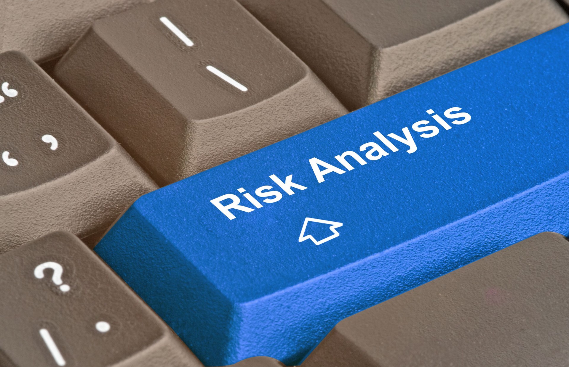 Clavier avec touche pour l’analyse des risques